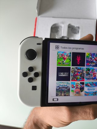 Nintendo Switch OLED Blanca