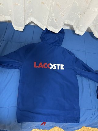 Chaqueta Lacoste Azul y Roja