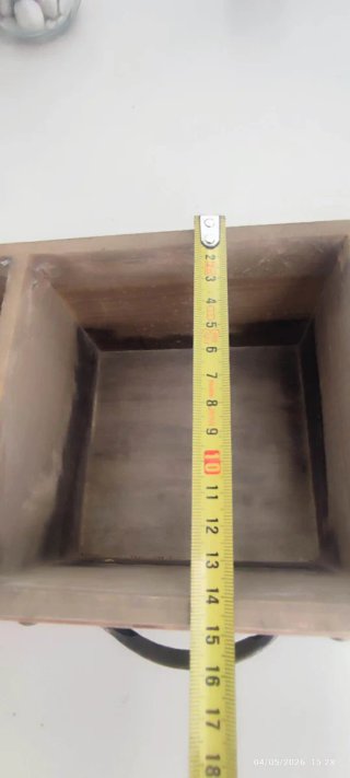 Lote Decoración: Cartel, Lámpara, Caja