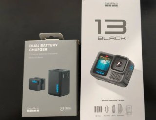 GoPro Hero 13 Black + Batterie + Custodia Blu