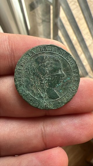 Moneda Antigua Isabel II