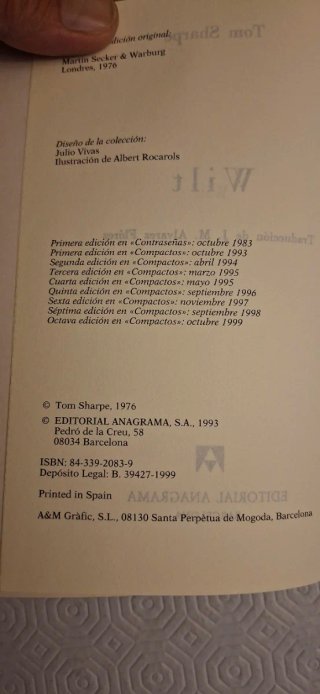 Wilt -V1 de Tom Sharpe
