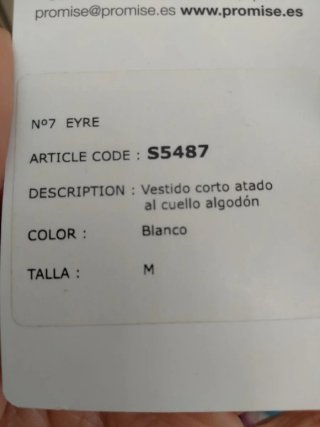 Vestito estivo Promise viscosa taglia M