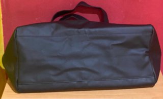 Bolsa de viaje BVLGARI  Blanco Marfil / Negro