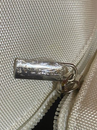 Bolsa de viaje BVLGARI  Blanco Marfil / Negro