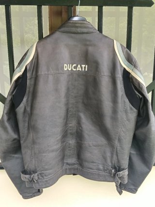 Chaqueta Dainese Ducati Meccanica Cuero