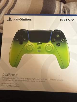 Mando DualSense PS5 Verde y Negro