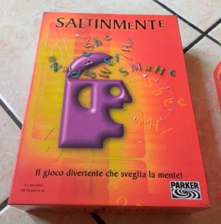 Saltinmente gioco in scatola completo Parker