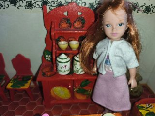 Muebles Comedor Muñecas