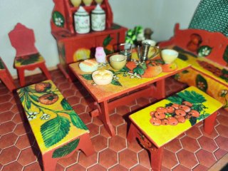 Muebles Comedor Muñecas