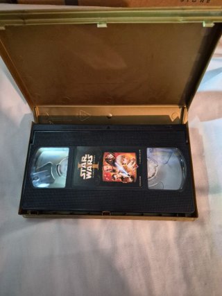 VHS Star Wars: La Amenaza Fantasma