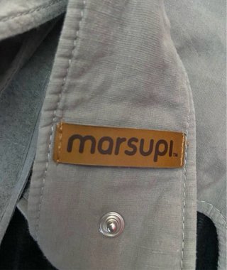 Mochila Portabebés Marsupi Gris