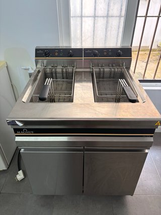 Freidora industrial doble Magnus 40 litros