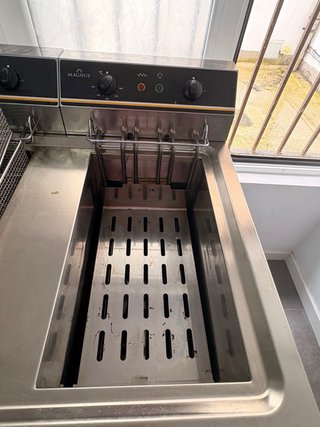 Freidora industrial doble Magnus 40 litros