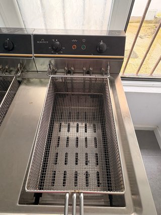 Freidora industrial doble Magnus 40 litros
