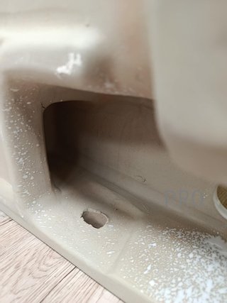 Lavabi Ceramico - 46 x 37 x 9 cm - BAIKAL