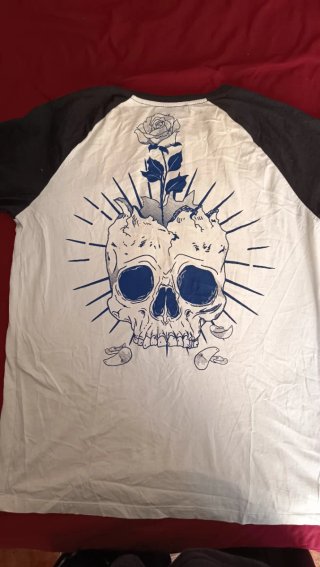 Lote 3 Camisetas Calaveras