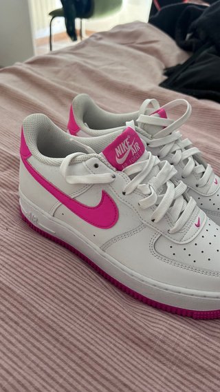 Nike Air Force 1 Rosa y Blancas