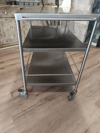 Carrito Cocina IKEA KUNGSFORS Acero