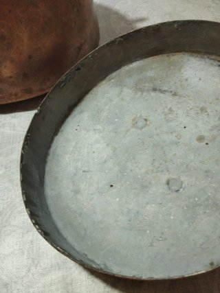 Olla Antigua Cobre y Latón