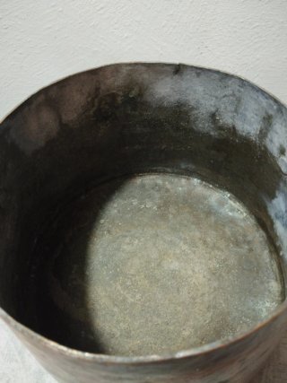 Olla Antigua Cobre y Latón