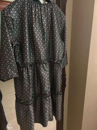 Vestito donna fantasia geometrica
