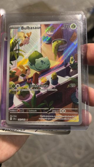 Carta Pokémon Bulbasaur 143/142
