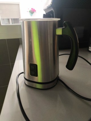 Espumador de Leche Eléctrico Acero Inoxidable