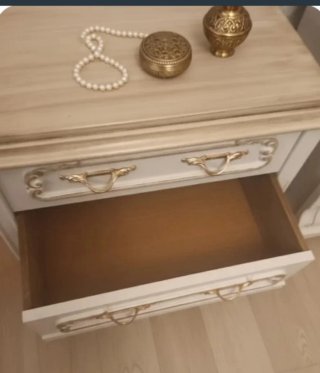 Conjunto cabecero y mesillas vintage