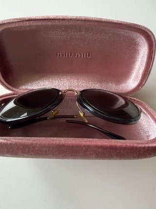 Funda Gafas Miu Miu Rosa