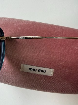 Funda Gafas Miu Miu Rosa