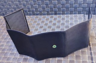 Cartera Tarjetero Piel Marrón Sin Estrenar