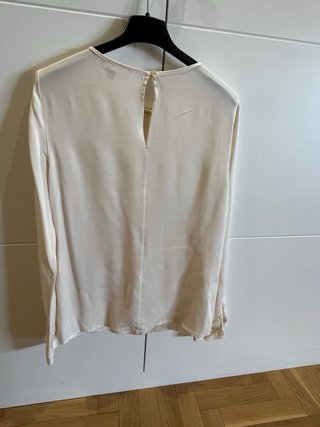 Blusa Michael Kors Talla S Beige/Blanca