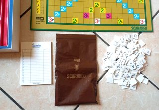 Scarabeo gioco in scatola vintage completo EG