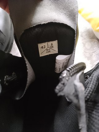 Anfibi Soldini Neri Zip e Lacci