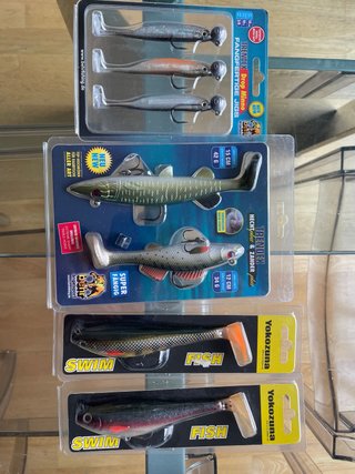Lote de señuelos de pesca