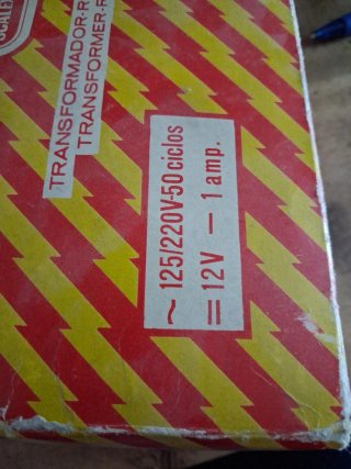 Scalextric. Transformador Triang.