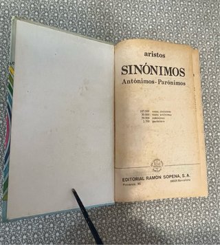 Libro Sinónimos