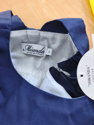 Vestido niña Miranda Talla 2 y talla 3