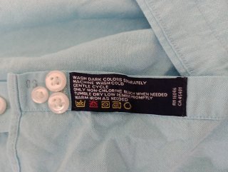 Camicia casual azzurra - Taglia M