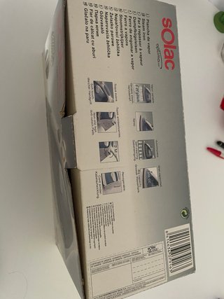 Plancha de ropa Solac Optima 2000