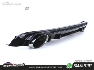 DIFUSOR TRASERO AUDI A4 B9 LOOK SPORT 2015-2019