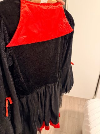 Vestido Vampiresa Mujer Talla Única
