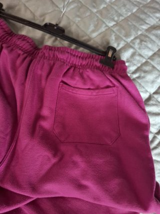 Joggers sportivi bordeaux/magenta