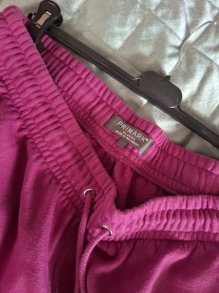 Joggers sportivi bordeaux/magenta