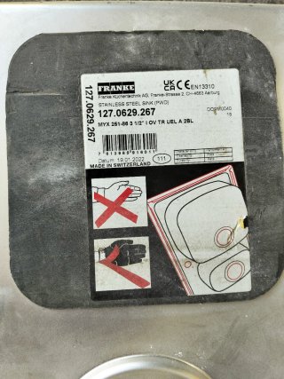 Fregadero doble seno con escurridor