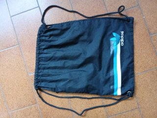 Bolsa Petate Adidas Negra vintage