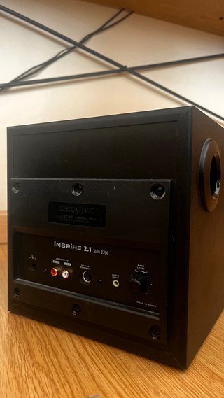 Altavoces Creative Inspire 2.1 Negro