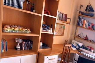 Conjunto Mesa y Estanterías Estudio