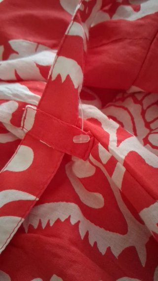 Vestido camisero corto Mango estampado